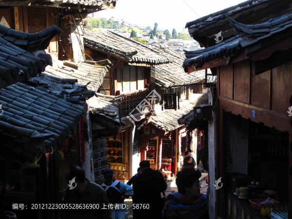 云南麗江古城,古建筑