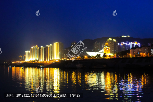 萬(wàn)州港夜景