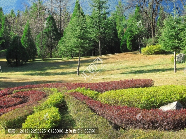 大理崇圣寺,園林