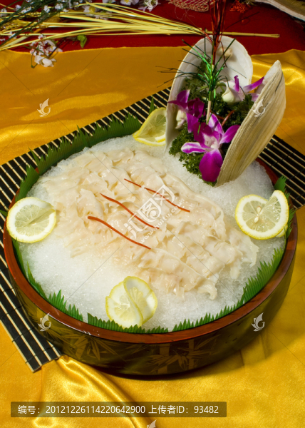 刺身象拔蚌