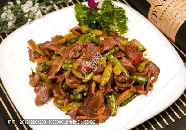 泡椒炒雞胗,泡椒雞胗,湘辣雞胗
