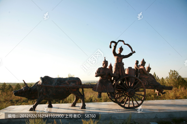 組雕,牧民轉(zhuǎn)場