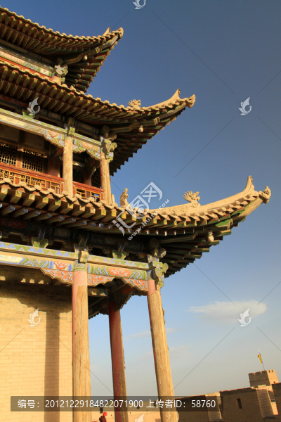 甘肅嘉峪關(guān),城樓