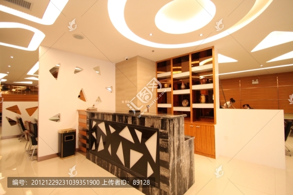 快捷酒店接待臺