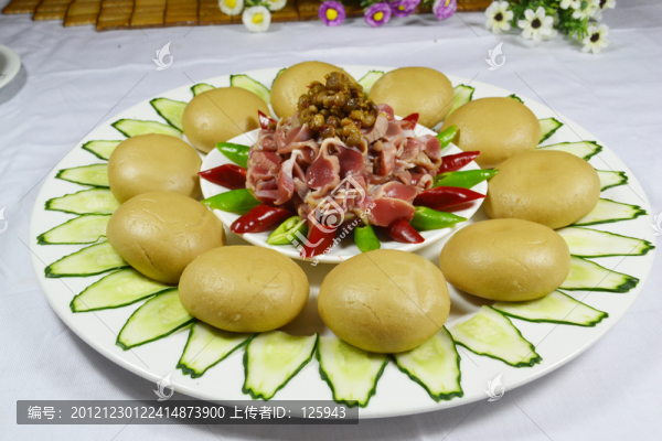 菜譜照片,雜糧金盞三丁