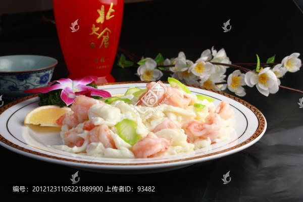 蛋花炒蝦仁