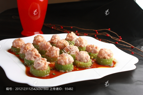 絲瓜蒸肉丸