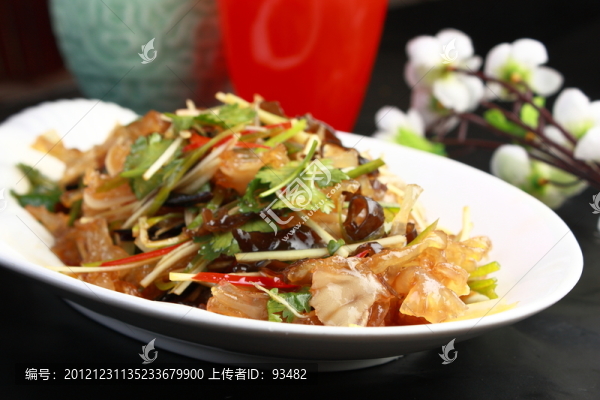 蒜子拌雞筋