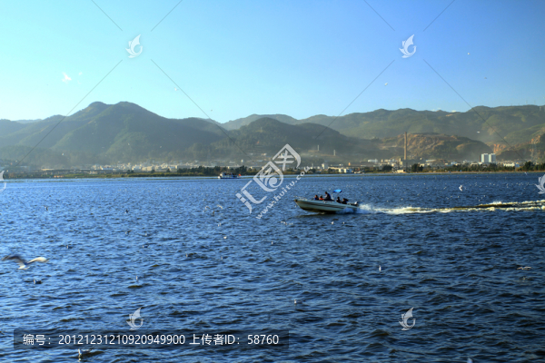 滇池風光
