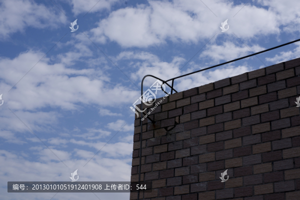 天空墻角