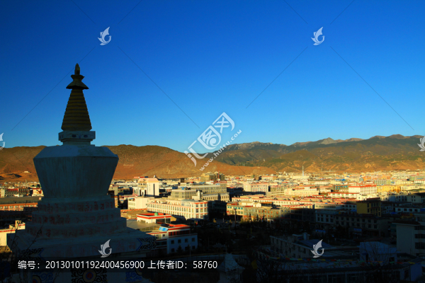 香格里拉,縣城
