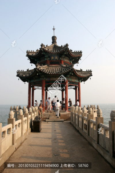 老龍頭,海神廟觀海亭