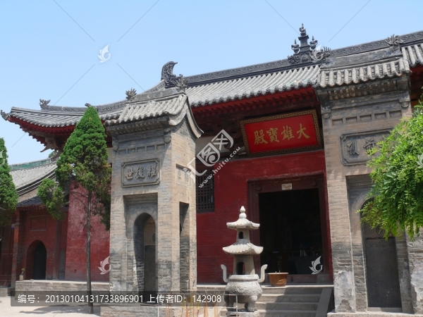 陜西韓城元代博物館普照寺