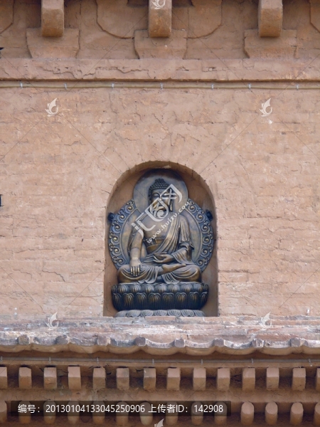 山西芮城圣壽寺宋代舍利塔