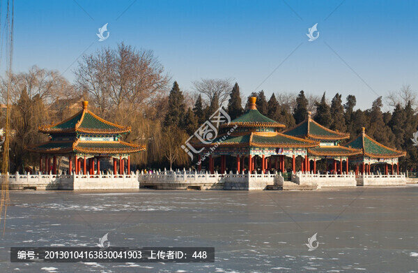 北海公園五龍亭