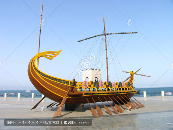 海之韻廣場(chǎng),帆船