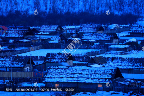 山村藍(lán)夜