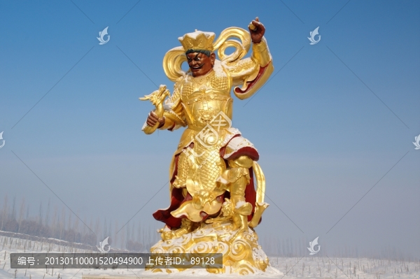 佛教四大天王之廣目天王