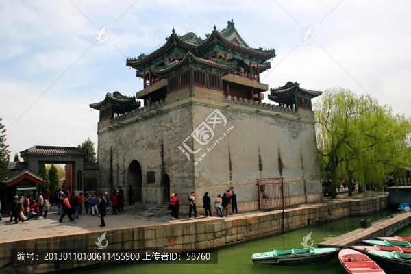 北京市頤和園,文昌閣