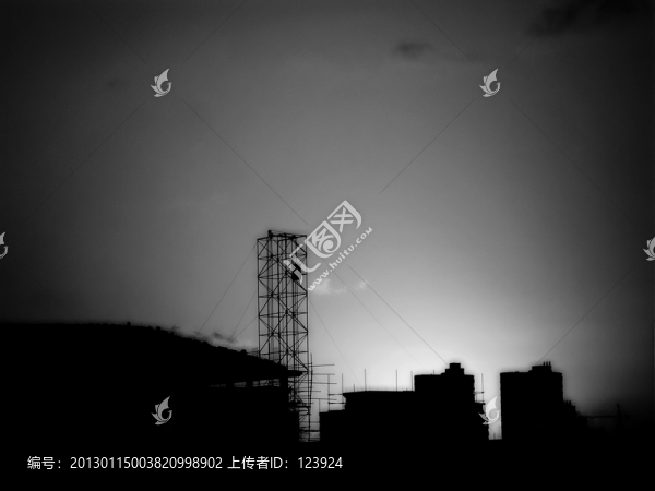 建筑建設(shè)剪影
