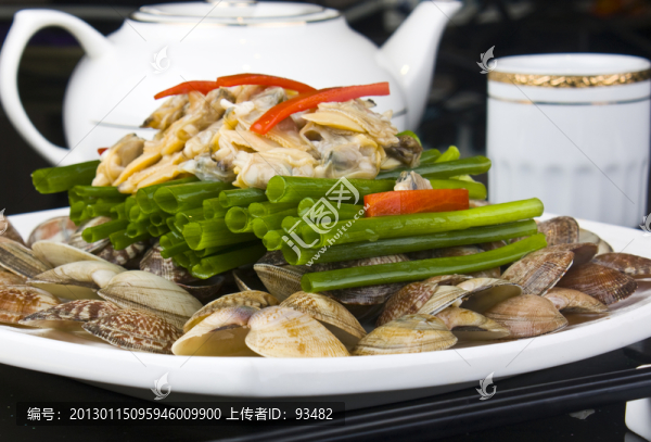 香蔥拌蜆子