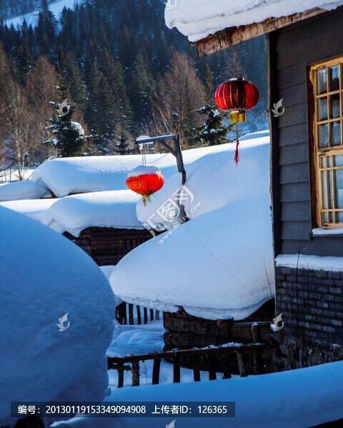 雪鄉(xiāng)小景