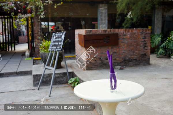 咨客臺,餐巾