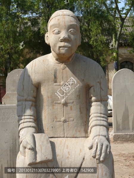文物人物石雕