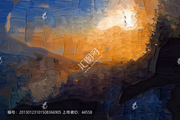 油畫,無框畫,抽象畫