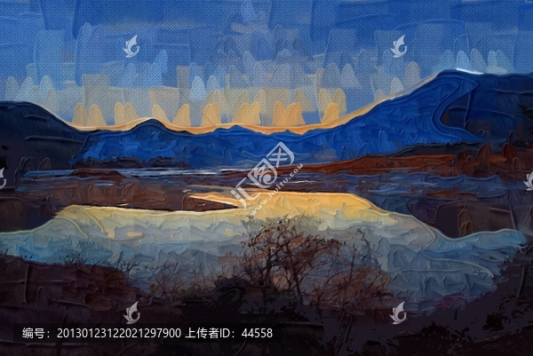 油畫,無框畫,抽象畫