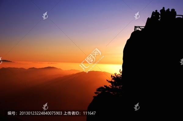 黃山日出