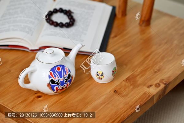 臉譜茶具