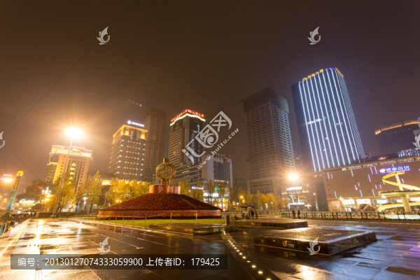 天府廣場(chǎng)夜景