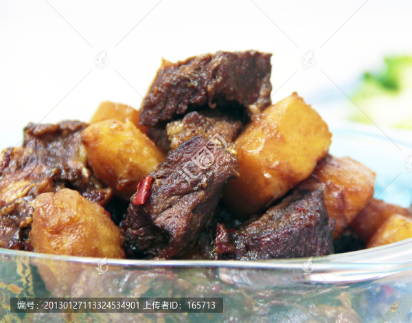 土豆燒牛肉