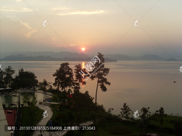 千島湖晚景