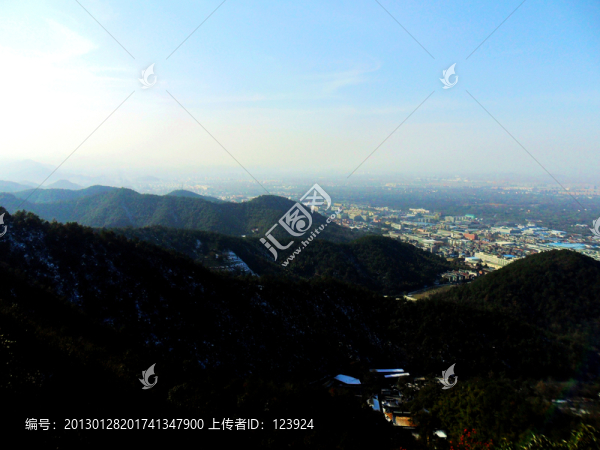 城市與山