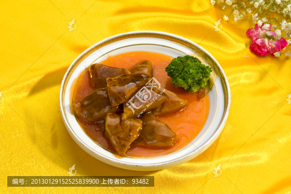 鮑汁扣花菇,鮑汁花菇
