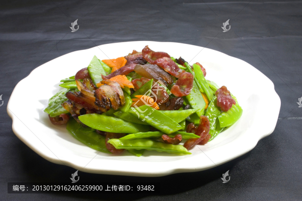 臘味荷蘭豆