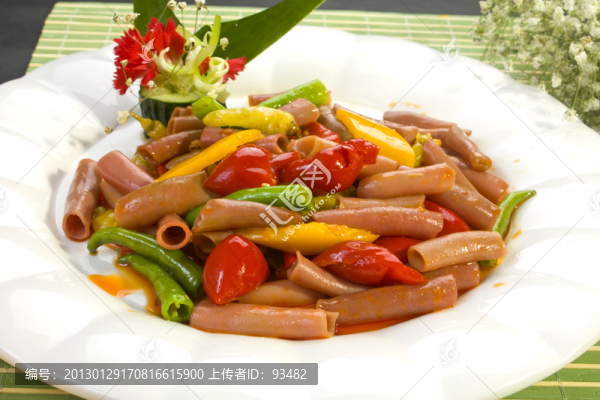 什錦椒炒海腸