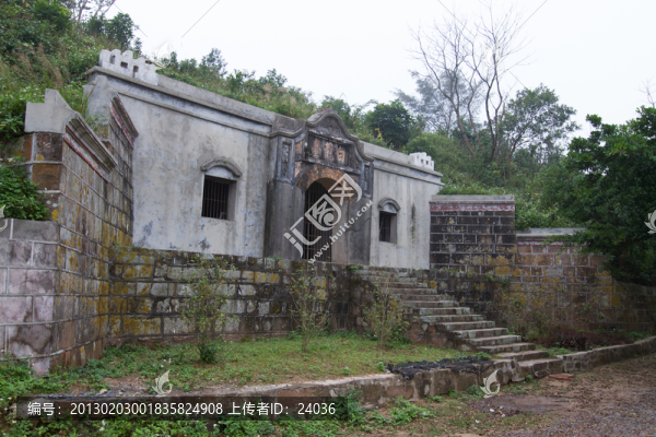 防城港江山半島,白龍古炮臺