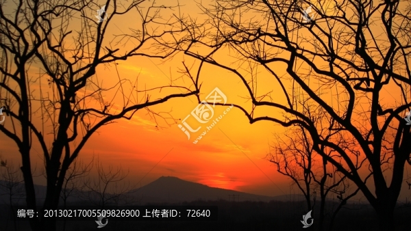 落日晚霞