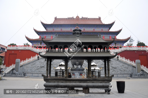 開(kāi)福禪寺建筑