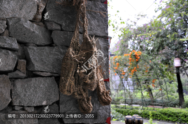 深圳民俗文化村,瑤寨,草鞋