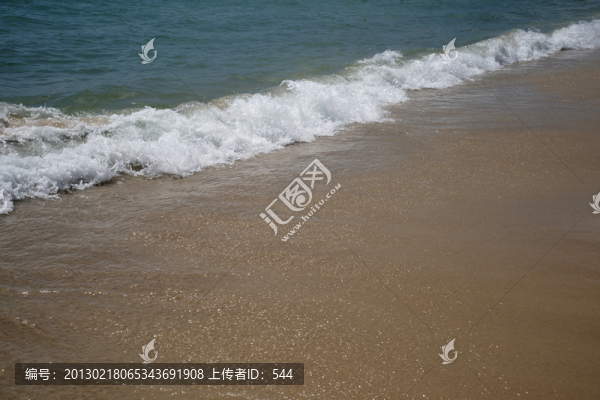 沙灘海浪
