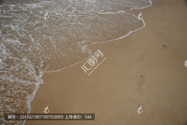 沙灘海浪