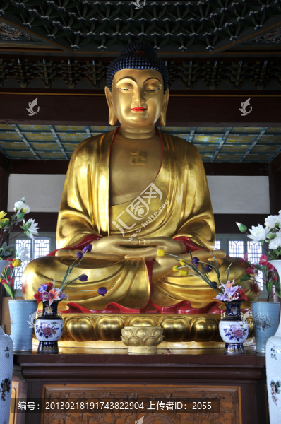福州涼山西禪寺,釋迎牟尼佛像