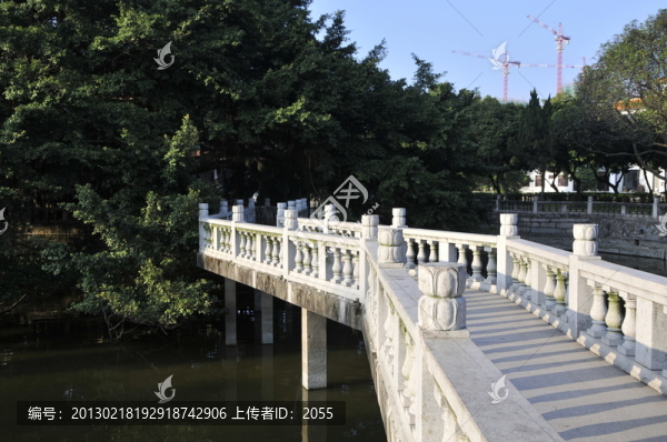 福州涼山西禪寺,九曲橋