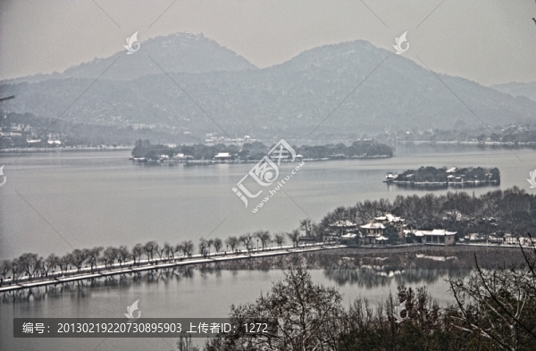 西湖全景圖