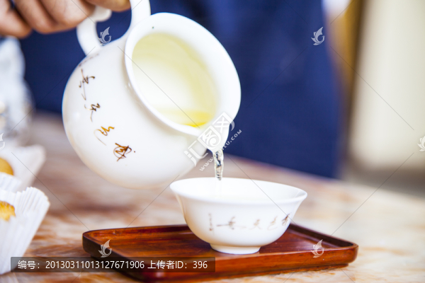 倒茶