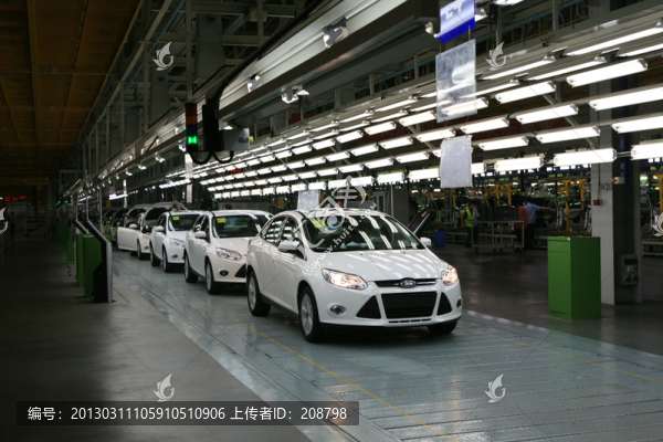 轎車流水線